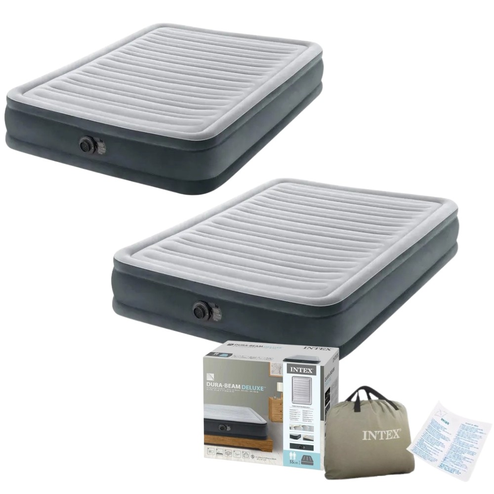 Colchão Casal Inflável Intex: Conforto e Praticidade!