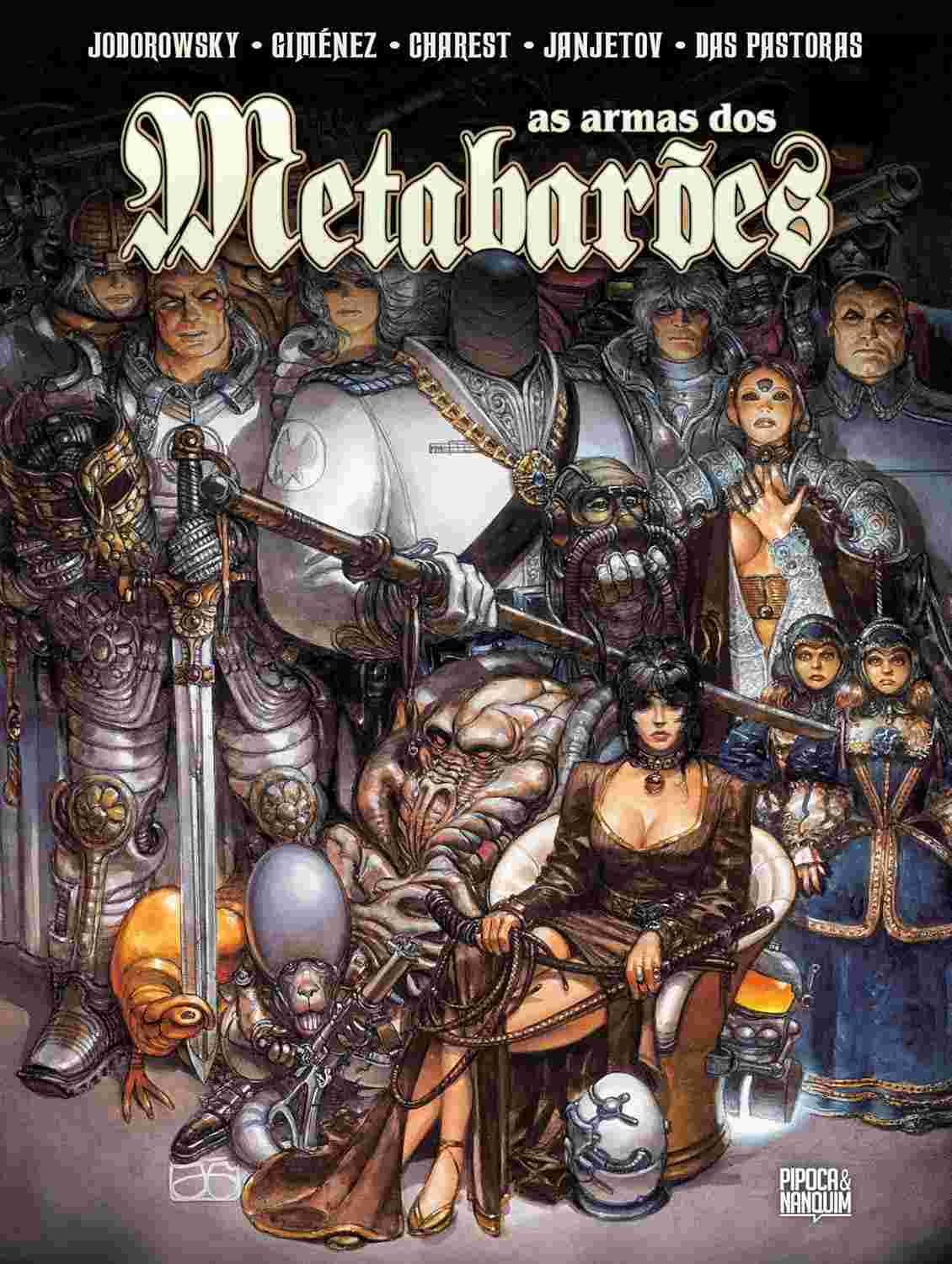 Coleção Metabarões Volume 3: As Armas dos Metabarões + Caixa Exclusiva | Jodorowsky