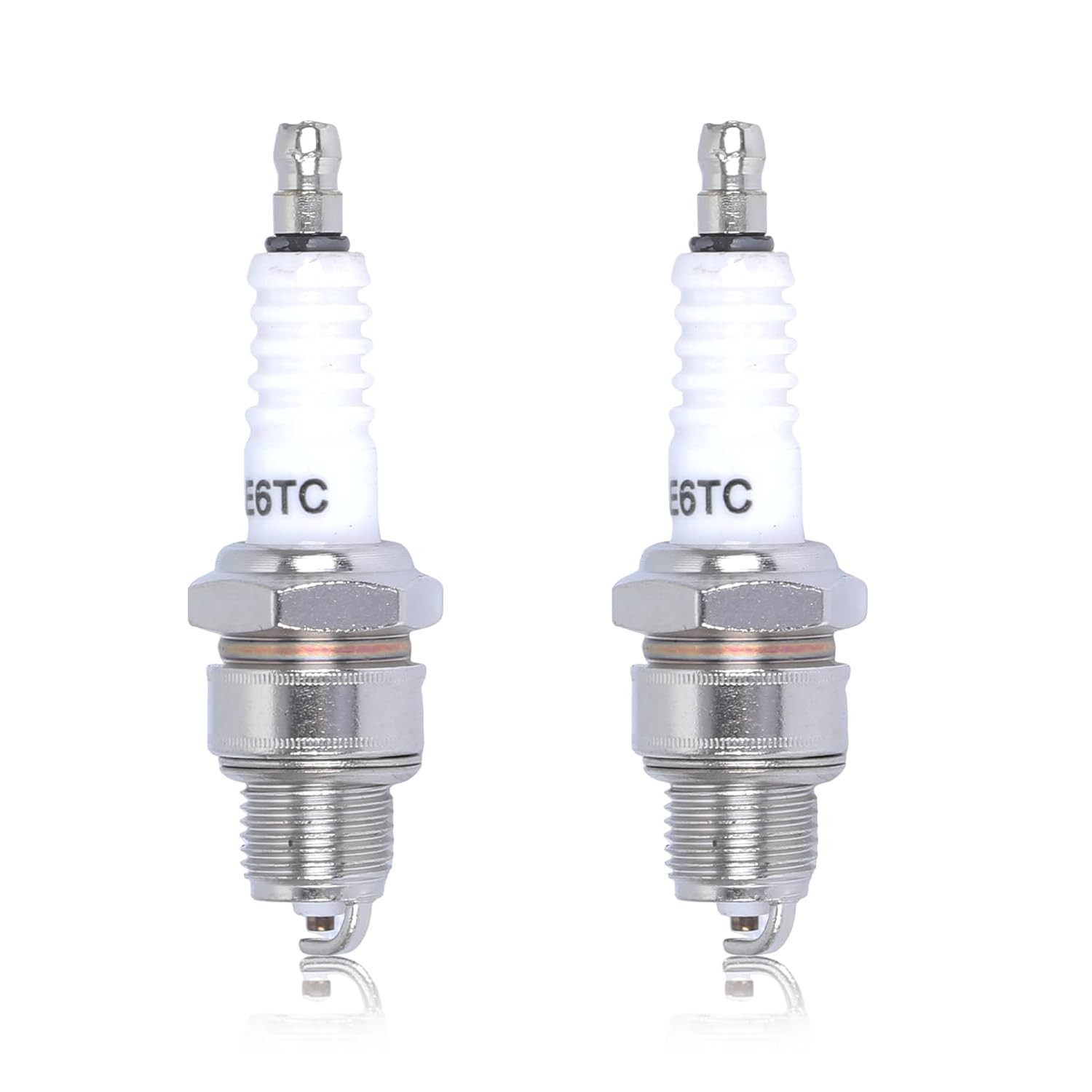 Kit 2 Velas de Ignição Premium para Mini Motores Coleman CT100U CC100X - E5TC E6TC E6RC