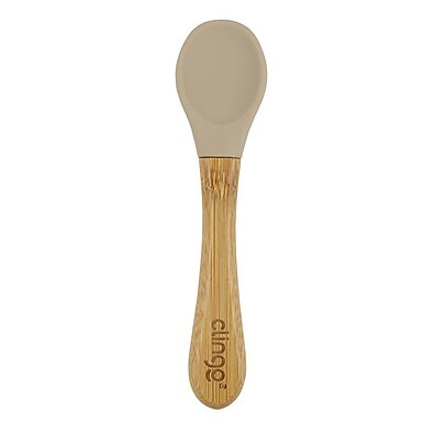 Colher de Bambu e Silicone Eco Green Fendi - Clingo: Sustentável e Segura