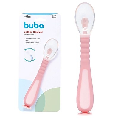 Colher de Silicone Rosa Buba: A Praticidade que Você Precisa!