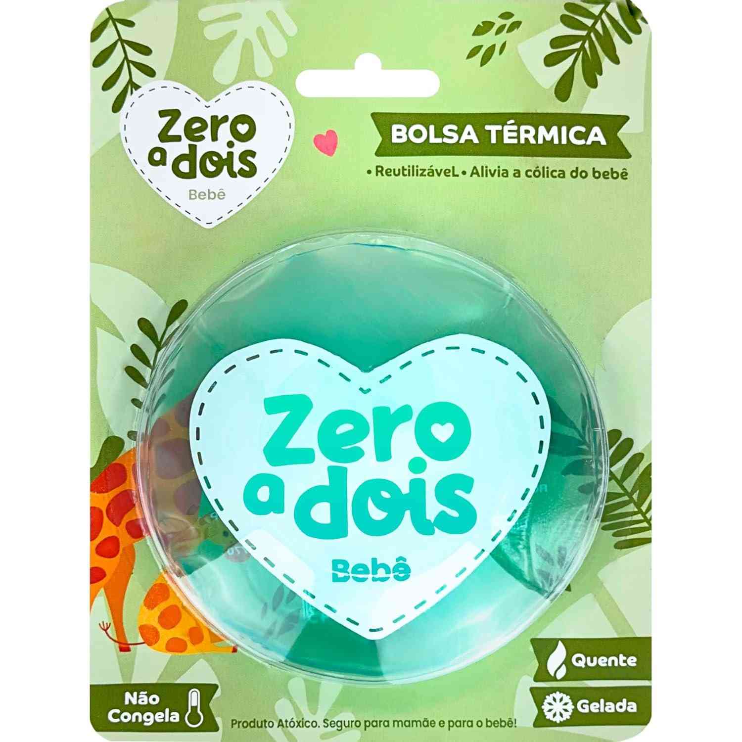 Bolsa Térmica para Bebê Zero a Dois - Alívio Natural para Cólicas com Gel Resistente e Seguro