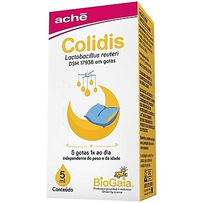 Colidis Gotas 5ml – Conforto Intestinal do Seu Bebê