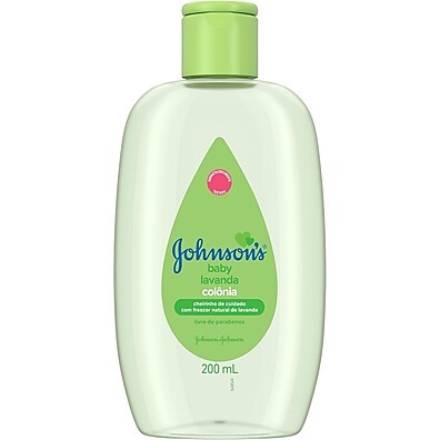 Colônia Infantil Johnson's Baby Lavanda 200ml - Suave e Refrescante