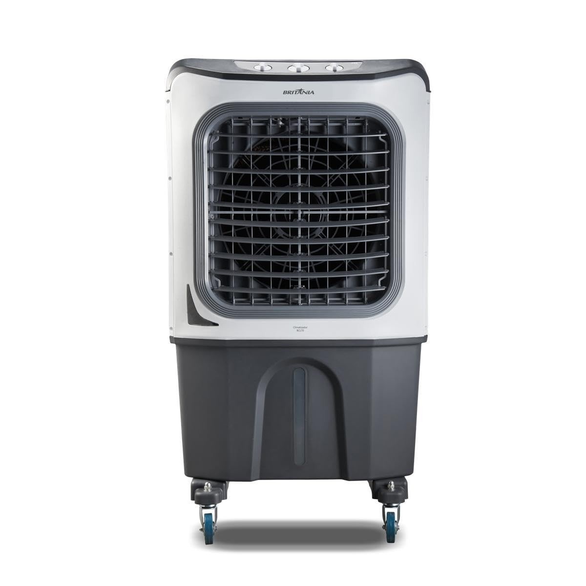 Climatizador de Ar 4 em 1 Britânia BCL70 70L com Umidificação e Oscilação