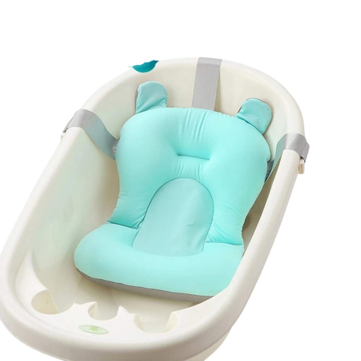 Almofada de Banho Para Bebe Com Alças de Segurança