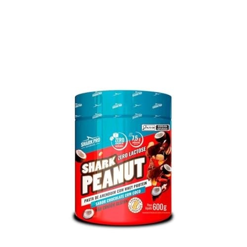 PASTA DE AMENDOIM GOURMET (COM WHEY) CHOCOLATE COM COCO 600G