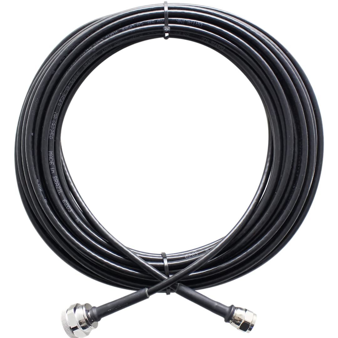 Cabo Coaxial Intelbras DLC58 10m: Conexão Amplificada com Conectores N-TNC
