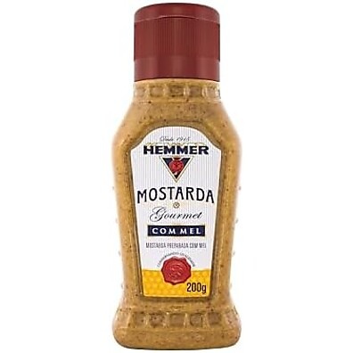 Mostarda com Mel Gourmet Hemmer: Sabor Único 200g
