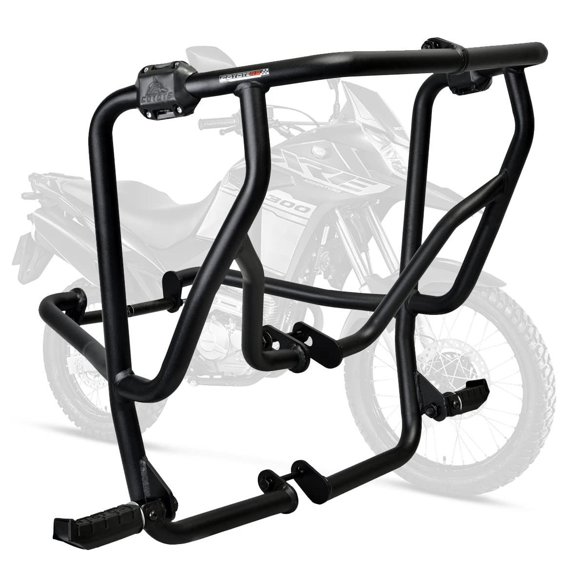 Protetor de Motor e Carenagem Coyote com Pedaleiras - Honda XRE 300 (até 2021)