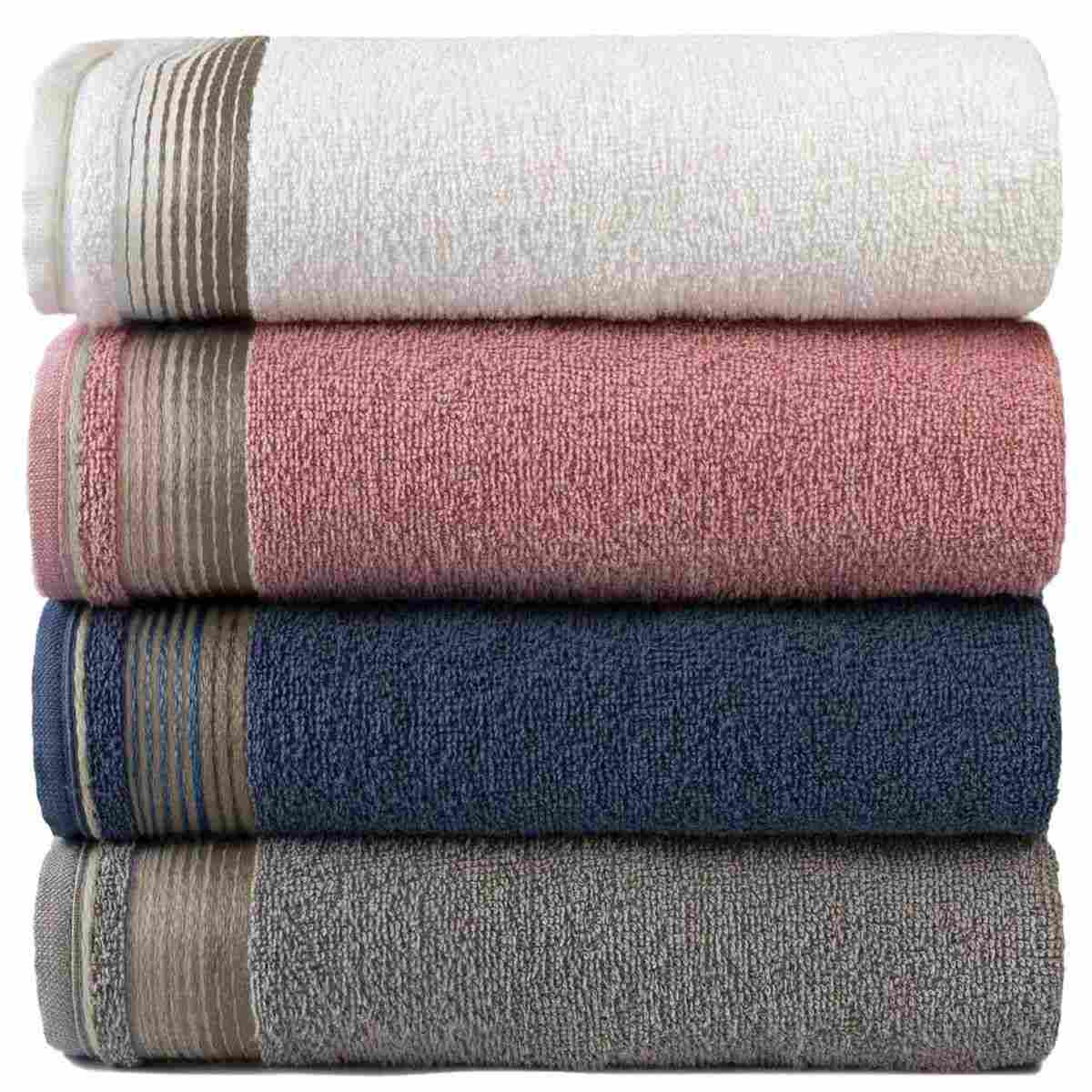 Kit com 4 Toalhas Banhão Gigante 70x150cm - Alta Absorção 100% Algodão Sublime