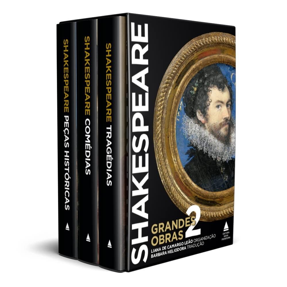 Box Grandes Obras de Shakespeare Vol. 2: Comédias Essenciais do Bardo Inglês