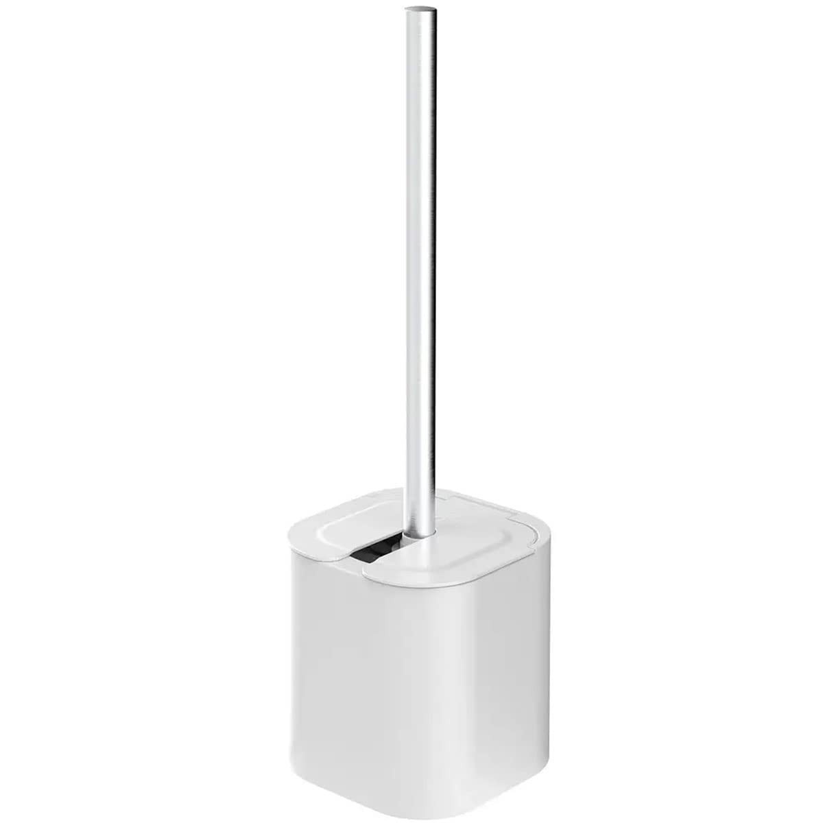 Escova Sanitária Dual com Design Moderno e Leve - Ideal para Banheiros Compactos