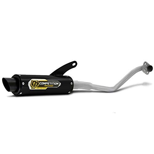 Escapamento Pro Tork Competition Curva Cromada para Biz 100 2015 - Preto