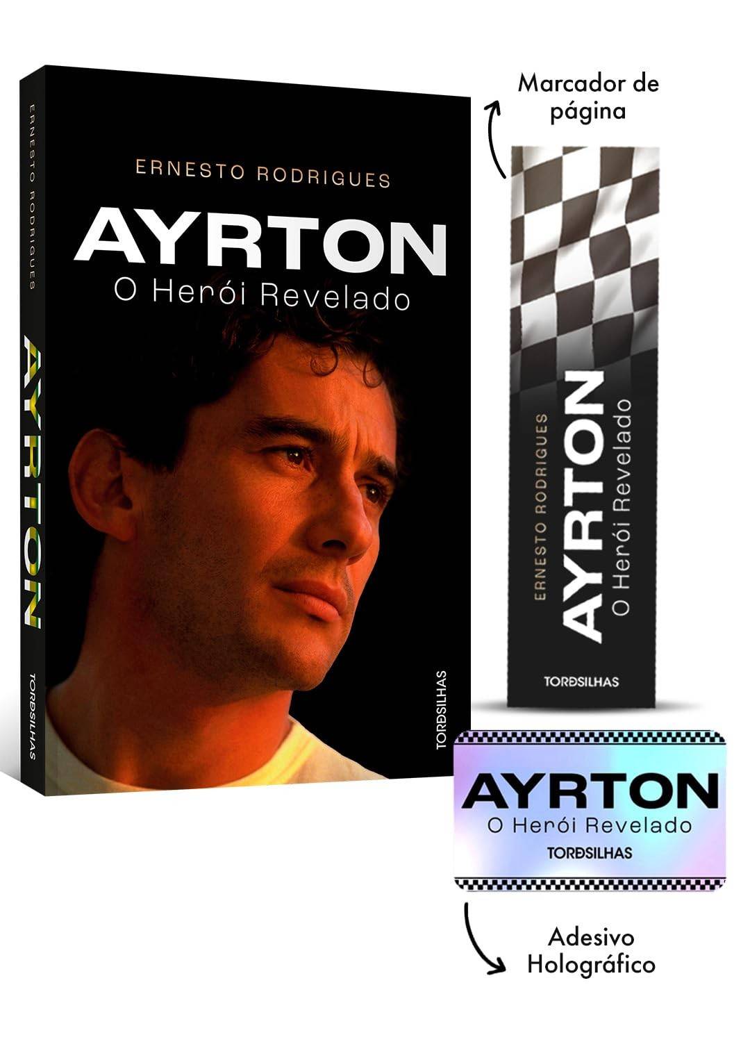 Ayrton Senna: O Herói Revelado - Biografia Completa + Brindes Exclusivos