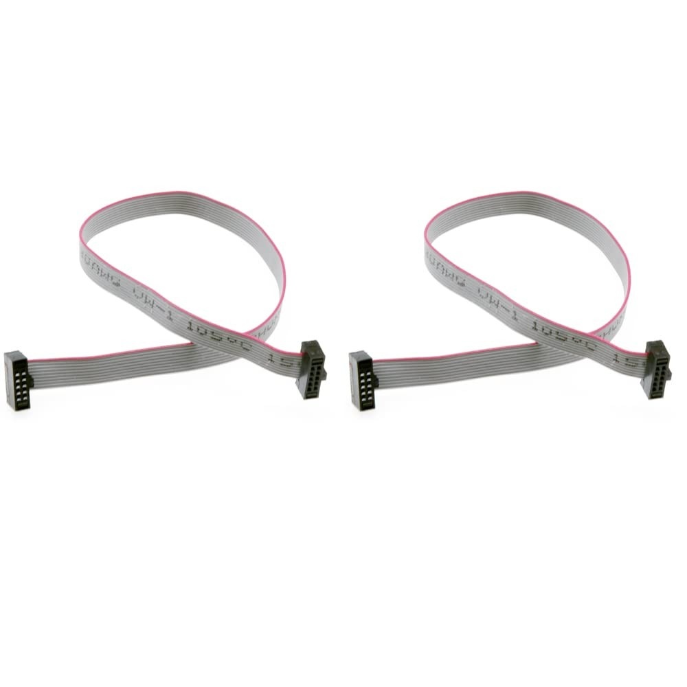 Conector Fita IDC Treedix 10 Pinos 1.27mm - Conexão JTAG/ISP Eficiente (200mm)