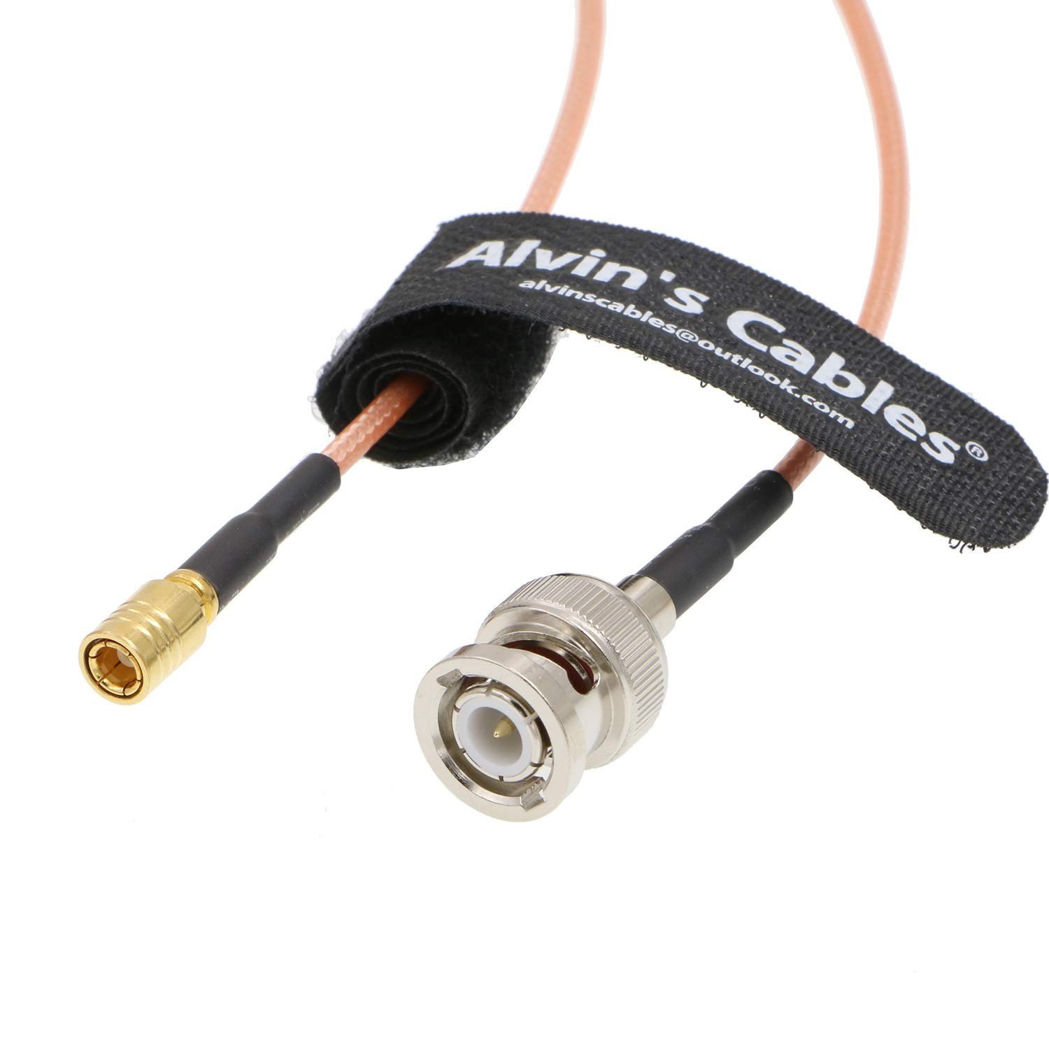 Cabo Coaxial SMB Fêmea para BNC Macho RG316 60cm - Conexão RF de Alta Performance