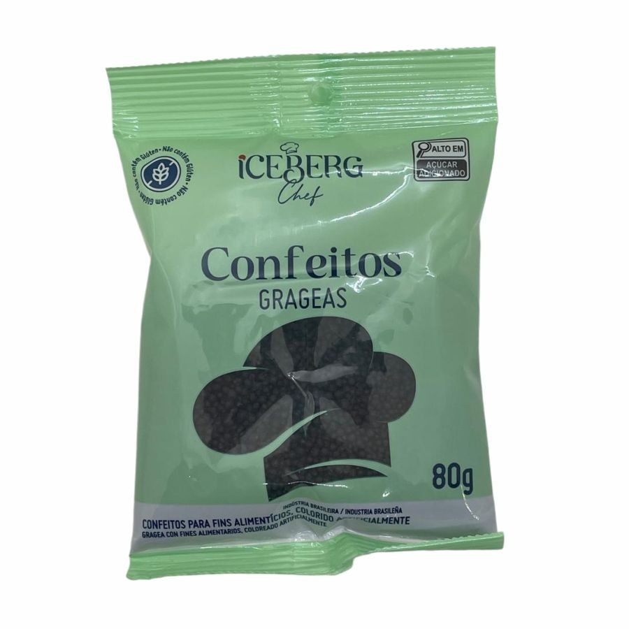 Confeito Preto Rizzo: Decore Seus Doces!