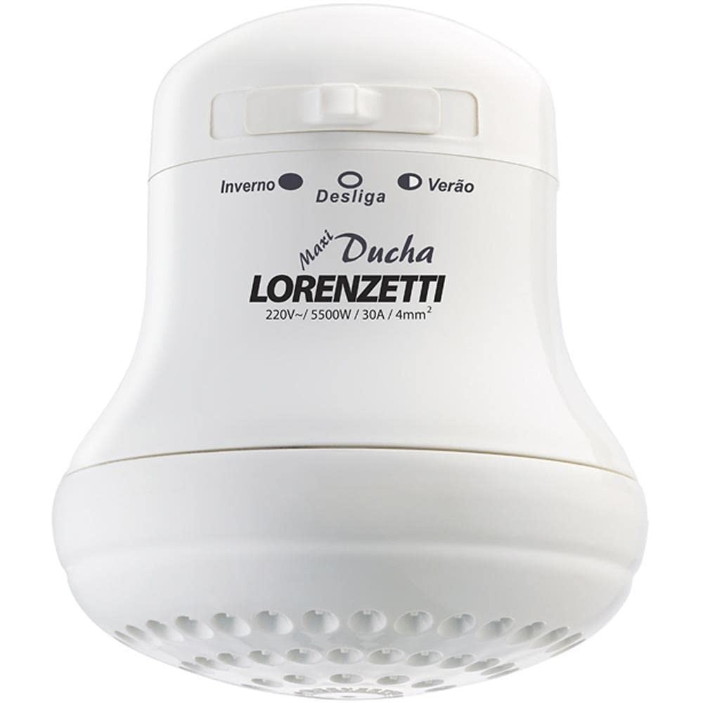 Maxi Ducha 220V 5500W Lorenzetti - Banho Confortável com Estilo