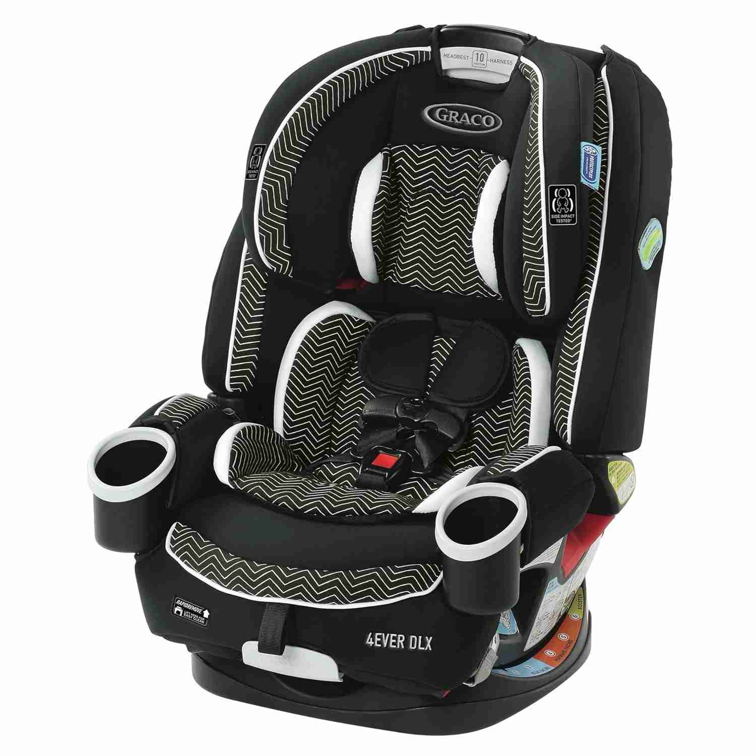 Cadeira de Carro Graco 4Ever DLX 4 em 1: Segurança e Conforto do Nascimento aos 36kg