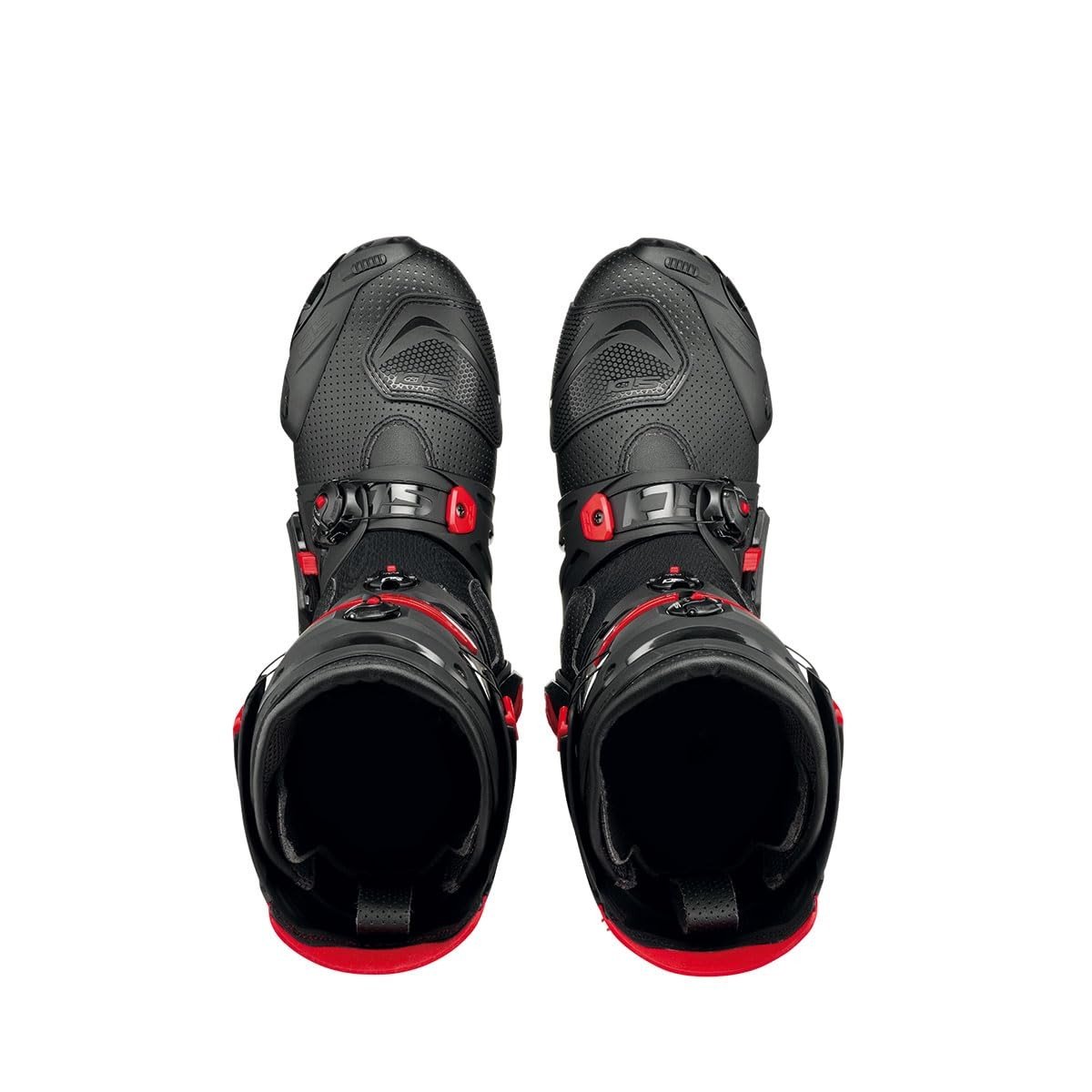 Bota Sidi Rex Air: Conforto e Segurança para Aventura - Branco/Preto (Tamanho 45)