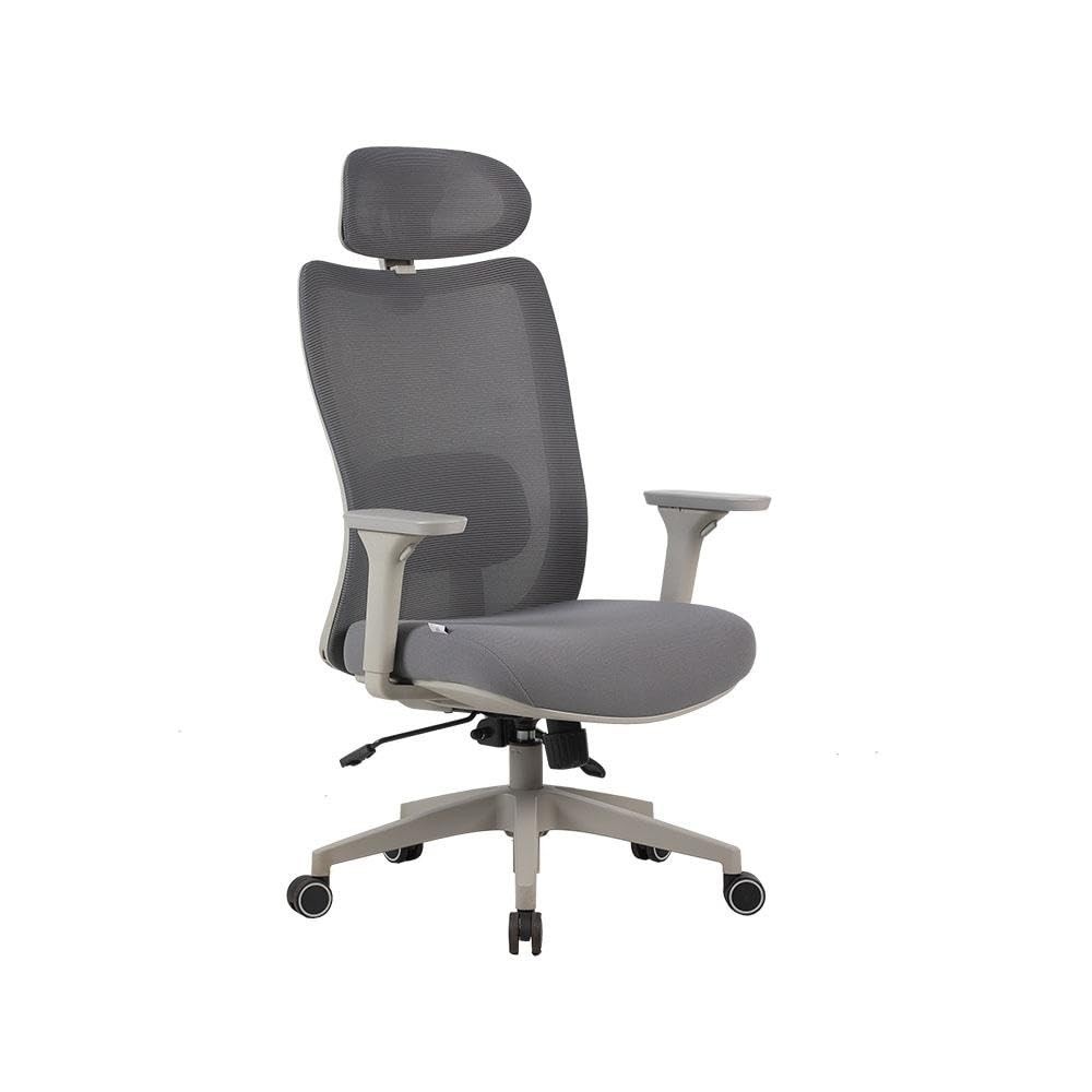 Cadeira Ergonômica Elements Astra Pro Cinza – Conforto Premium com Design Moderno