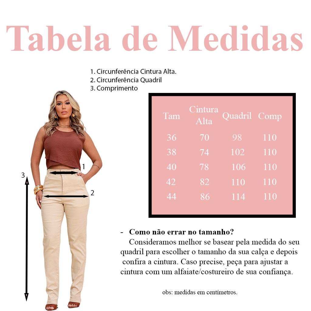 Calça Wide Leg Premium: Elegância e Conforto