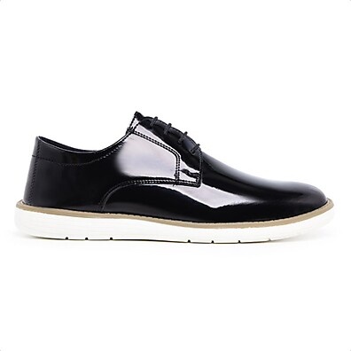 Sapato Oxford Verniz Preto: Elegância e Conforto