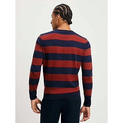 Suéter Listrado Masculino HERING – Estilo e Conforto