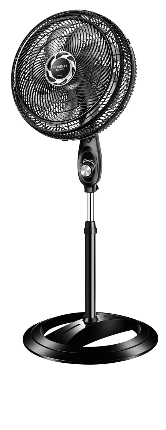 Ventilador de Coluna Mondial 40cm Turbo 140W - Potência e Silêncio para o Conforto Ideal