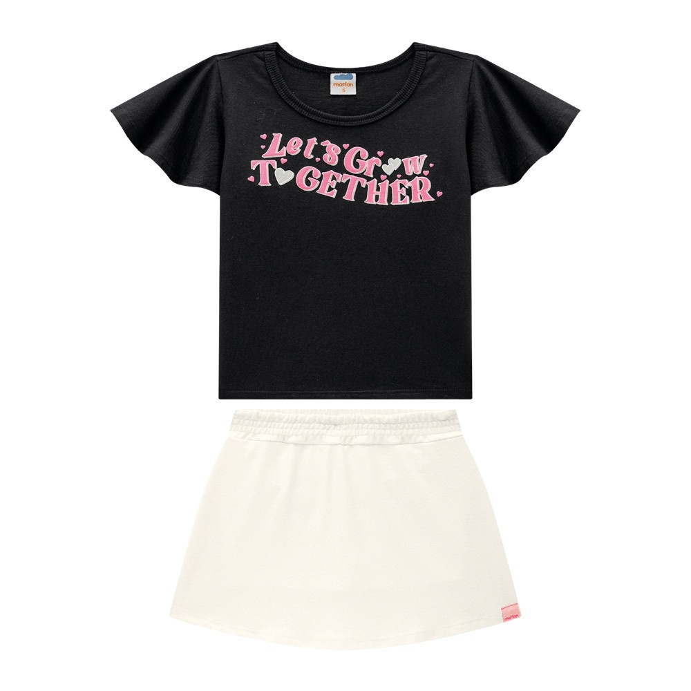 Conjunto Infantil Brilho e Conforto Marlan