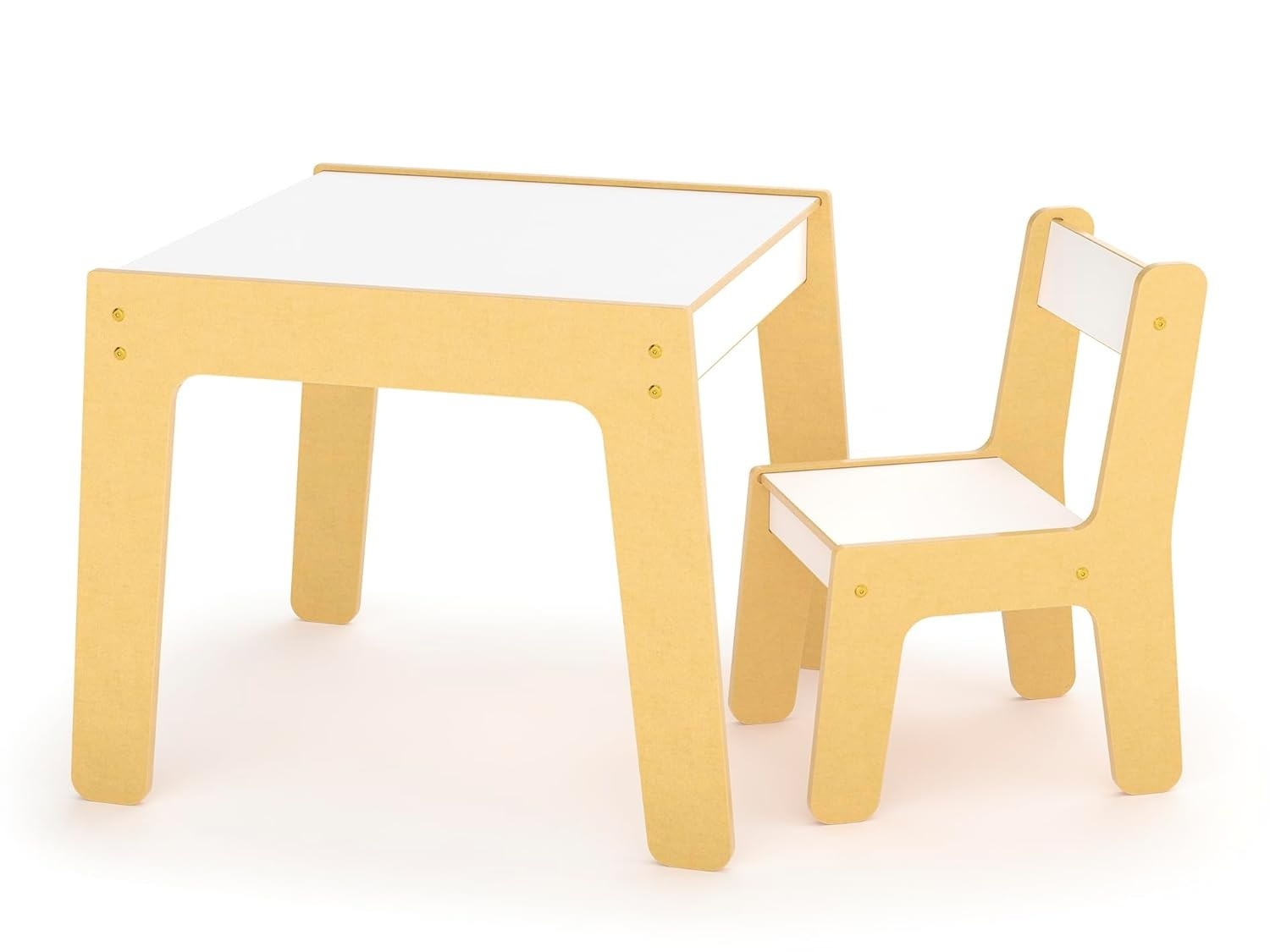 Conjunto Mesa e Cadeira Infantil Montessori Junges - Madeira Reflorestada