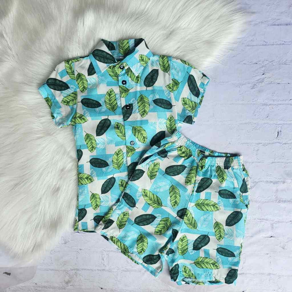 Conjunto Mauricinho Floral para Menino: Estilo e Conforto