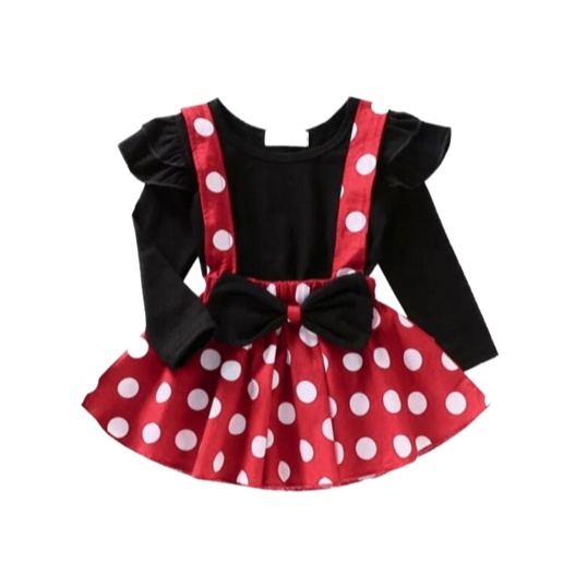 Conjunto Minnie Infantil para Festa: Estilo e Conforto em Um Só Look
