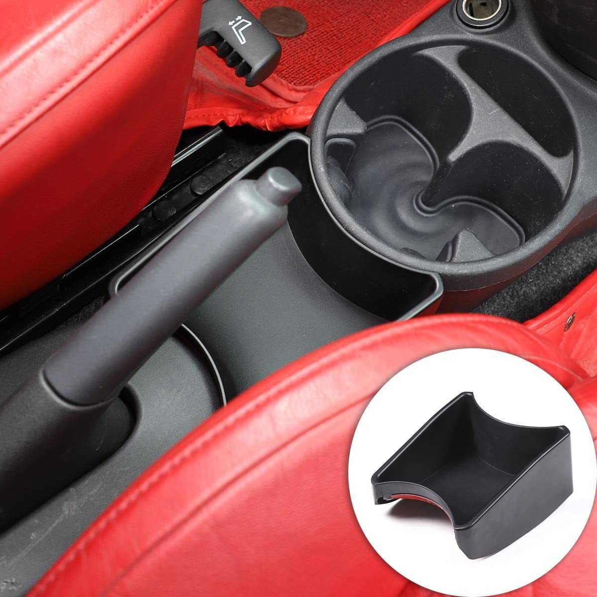 Organizador de Console Central Sekhyna para Fiat 500 (2011-2015) - Freio de Mão e Porta-Objetos em ABS