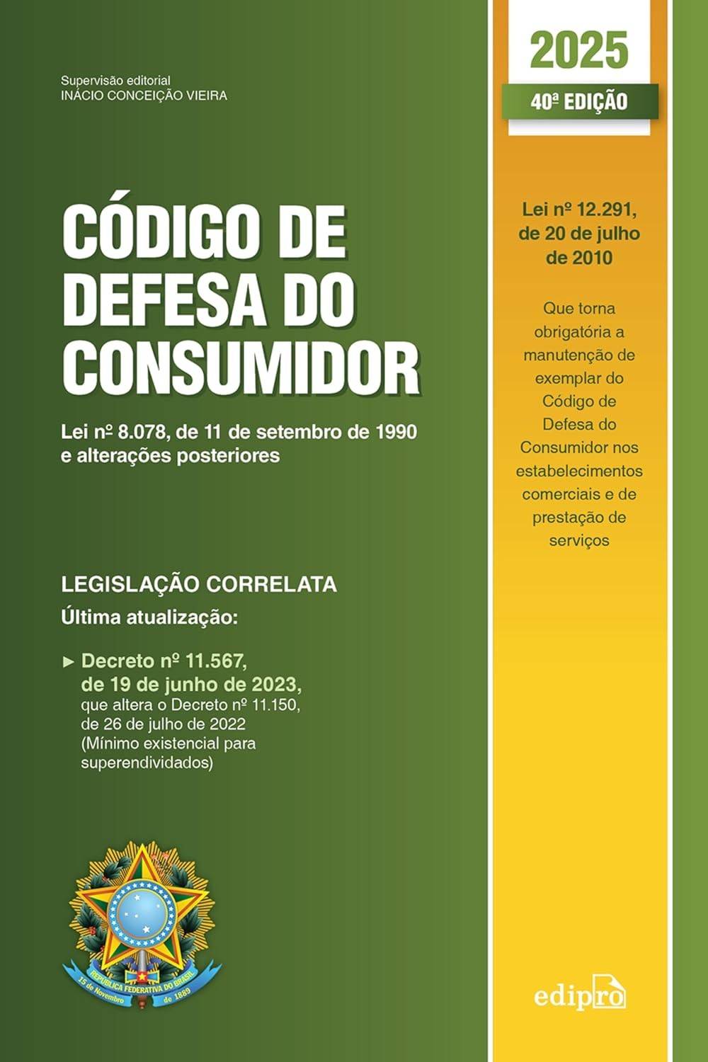 Código de Defesa do Consumidor 2025 - 40ª Edição Atualizada: Seu Guia Essencial