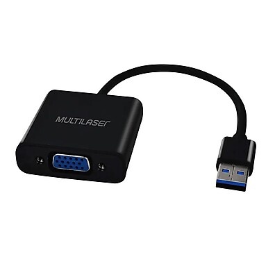 Conversor USB para VGA Multilaser WI348