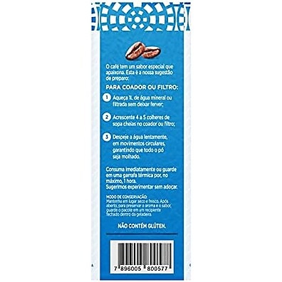 Café 3 Corações Descafeinado 100% Arábica 250g