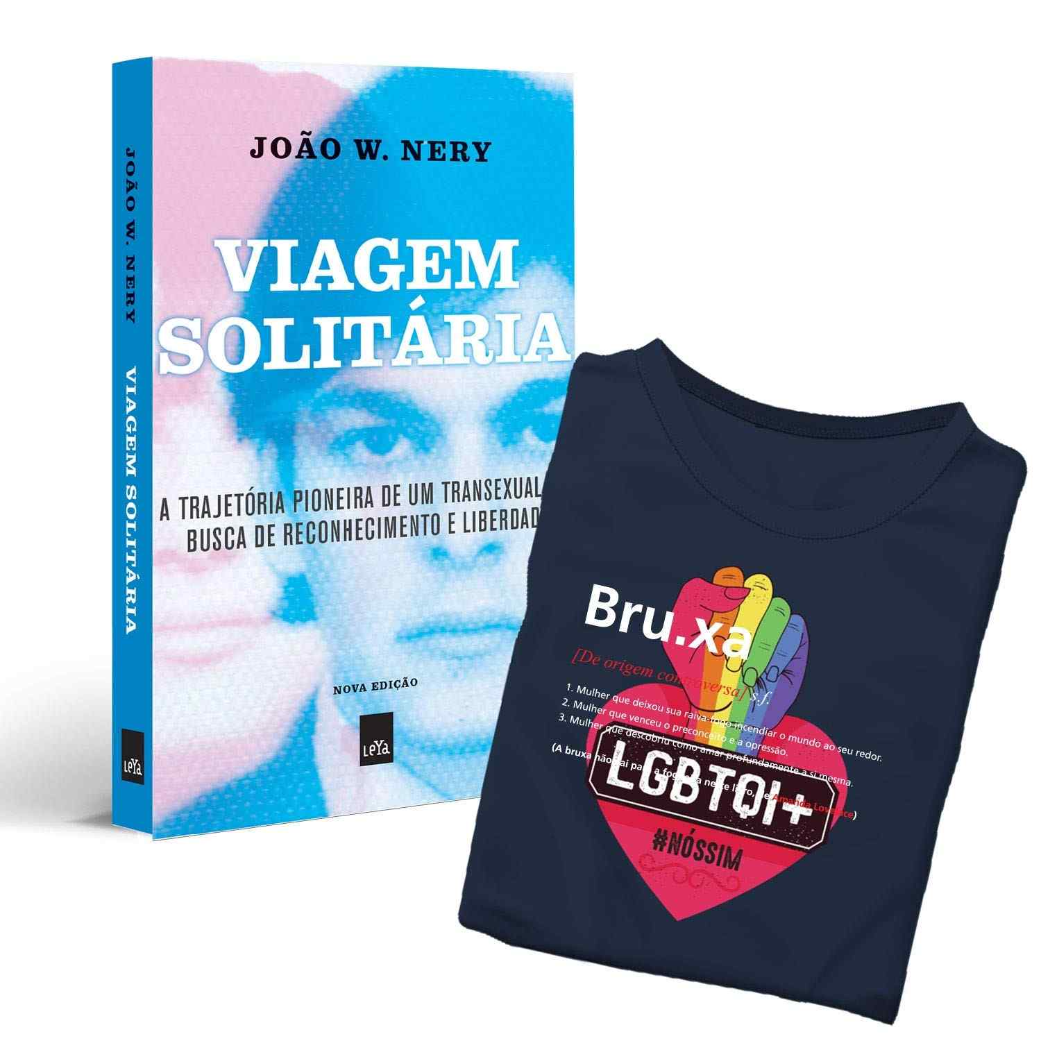 Livro "Viagem Solitária": A Coragem de Ser Você Mesmo + Camiseta Exclusiva
