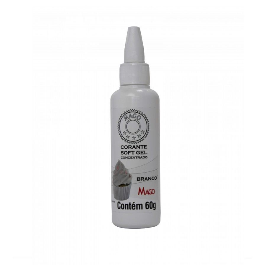 Corante SoftGel Branco Rizzo: Cores Vibrantes!