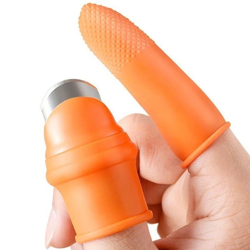 Corte e Colha com Facilidade: Protetor de Dedo Silicone