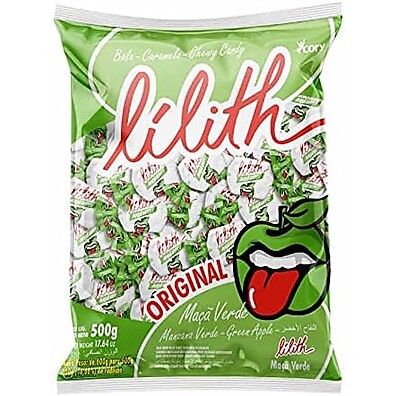 Bala Mastigável Maçã Verde Lilith 500g - Cory