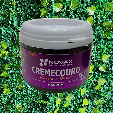 Creme Couro Novax 60g: Renove e Brilhe Seus Artigos de Couro