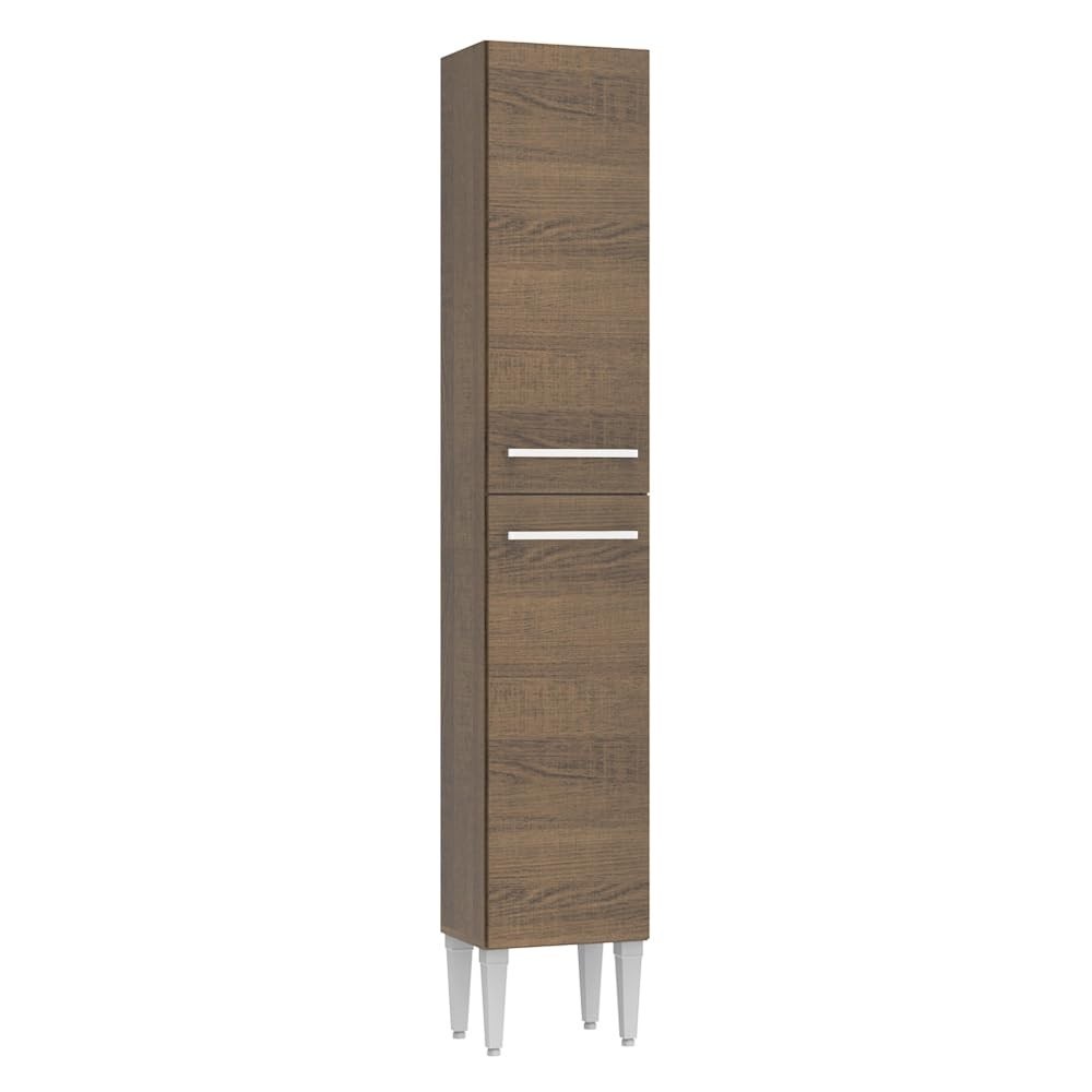 Paneleiro Madesa Emilly 2 Portas Rustic - Organize sua Cozinha com Estilo e Qualidade