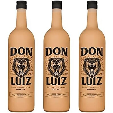 Licor De Doce De Leite Don Luiz 750ml - Dulce De Leche Cream - Kit 3