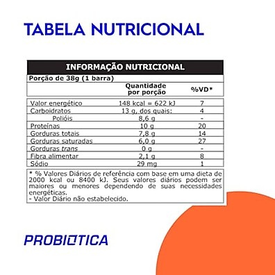 Whey Bar Creamy Probiótica: Chocolate Irresistível