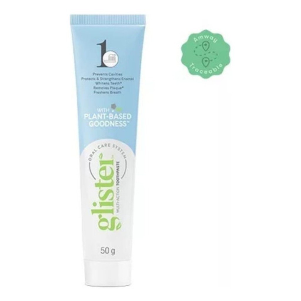 Creme Dental Glister 50g - Clareamento Dental Natural