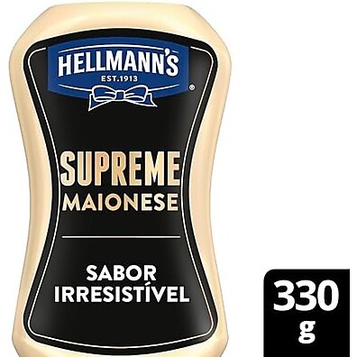 Hellmanns Supreme: Maionese Cremosa 330g