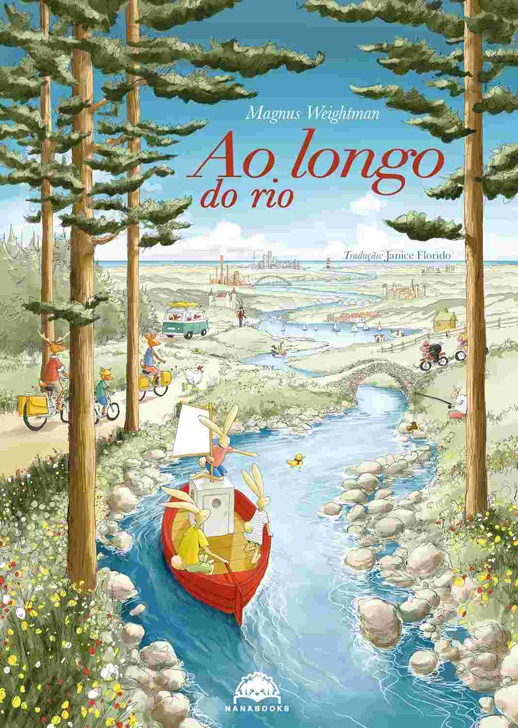 Ao Longo do Rio: Uma Aventura Encantadora para Crianças