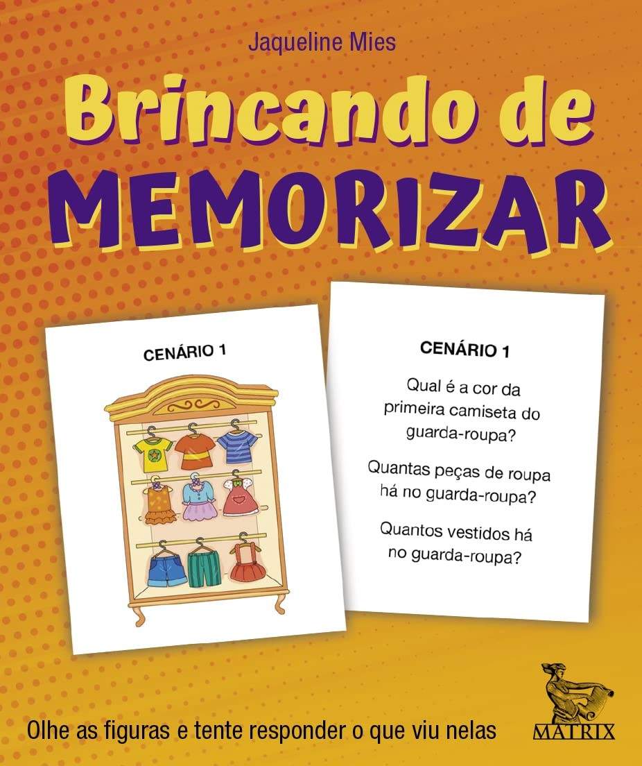 Livro-Caixinha Brincando de Memorizar: Estimule a Memória e a Atenção das Crianças